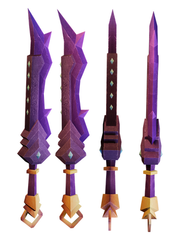 3D Sword UV Mapping
