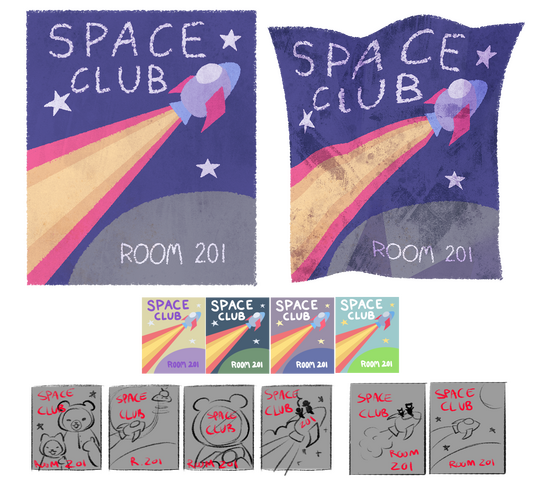 M,M&amp;TM: Space Poster Concept