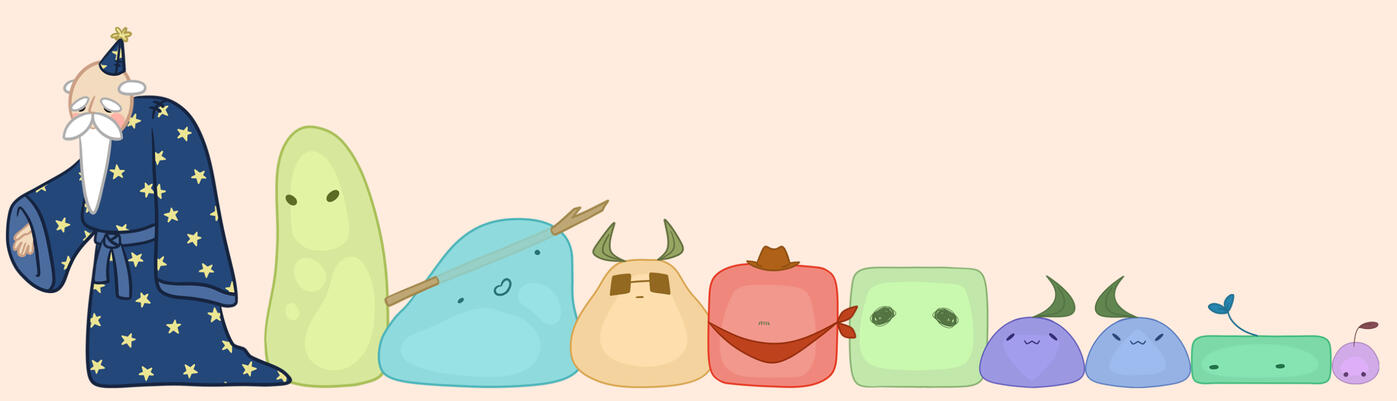 Slime Trail: Character Line Up